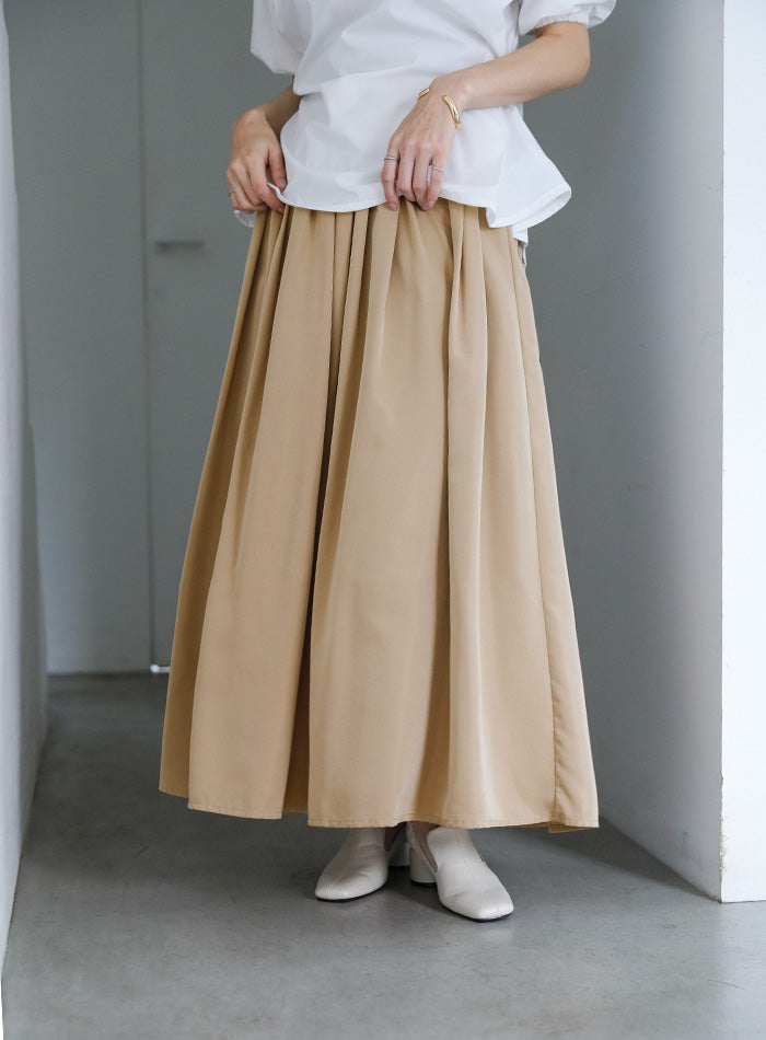 TOCCA フレアスカート ベージュ サイズ0 クリアランスセール タックマキシフレアスカート – SELECT MOCA