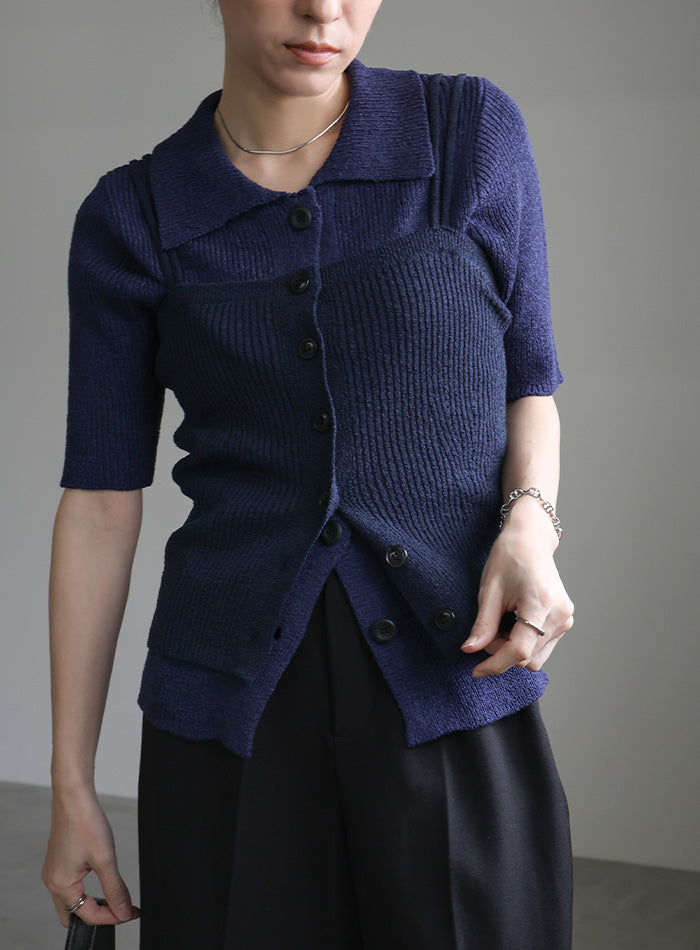 ダブルストラップサマーニットビスチェ – SELECT MOCA