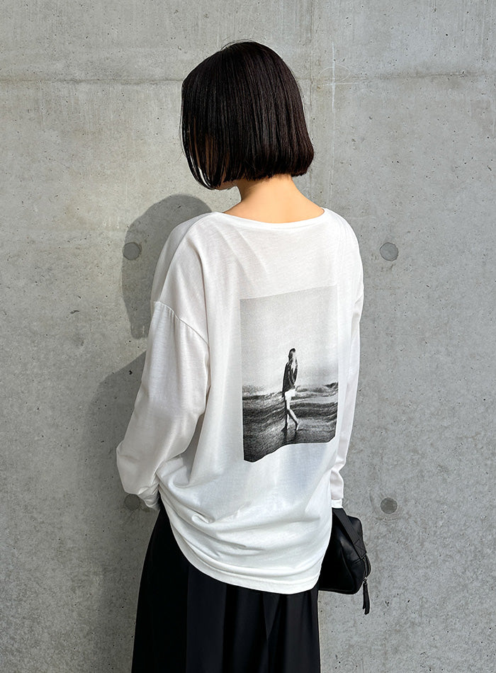 アソートバックプリントロングTシャツ【by SON】 – SELECT MOCA