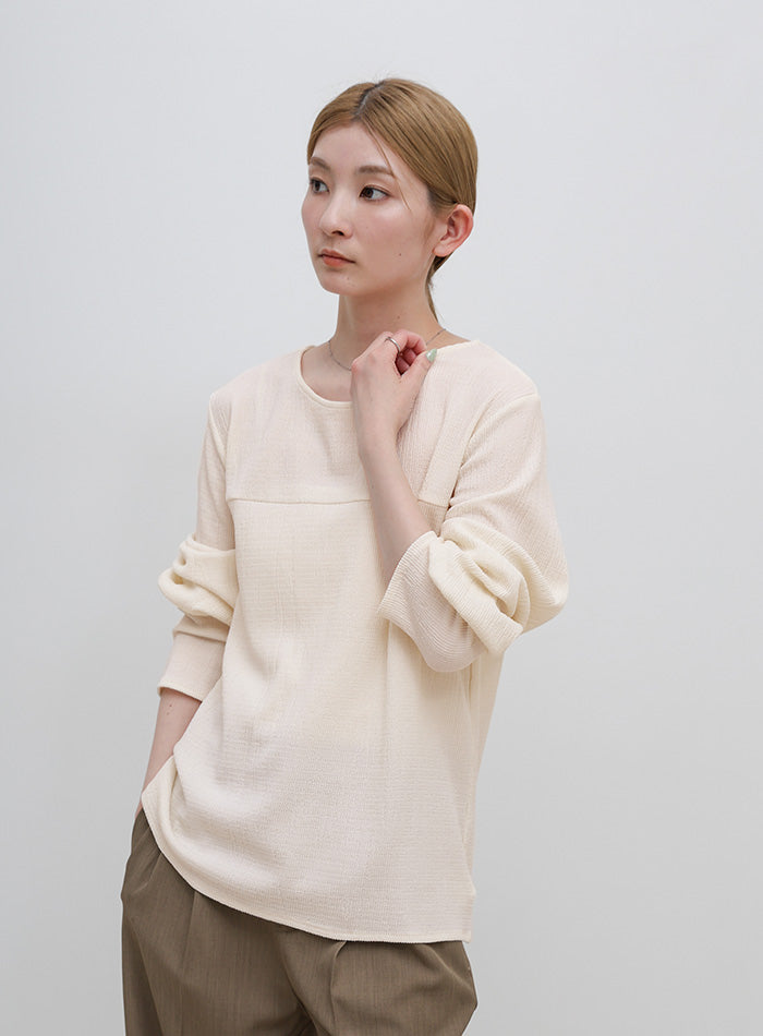 モカ Mocha color basic women three-thread insulated sweatshirt