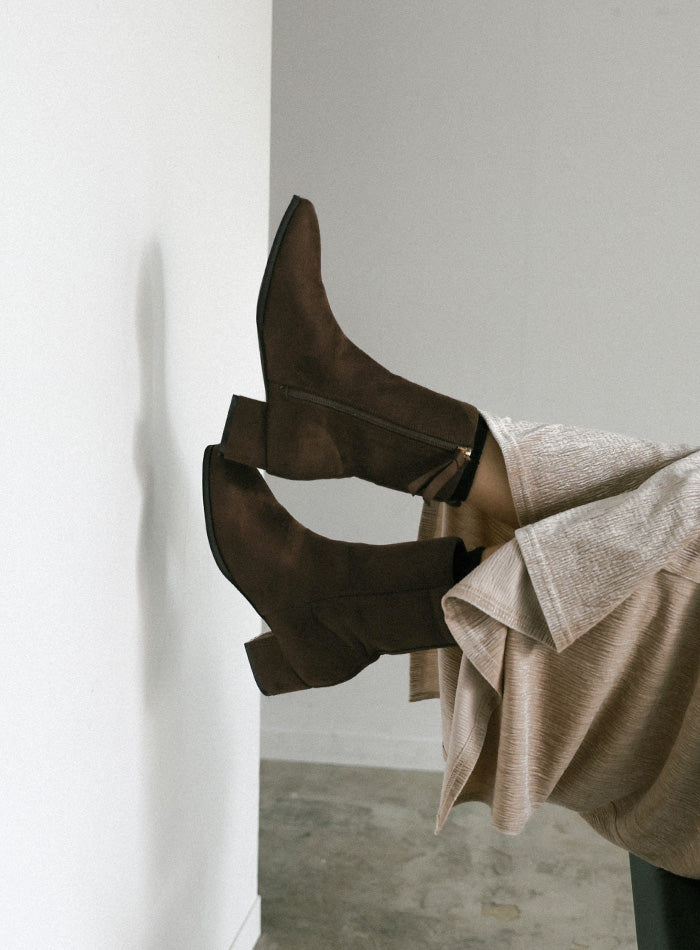 RESEXXY 新作 スエード ショート ブーツ RESEXXY リゼクシー