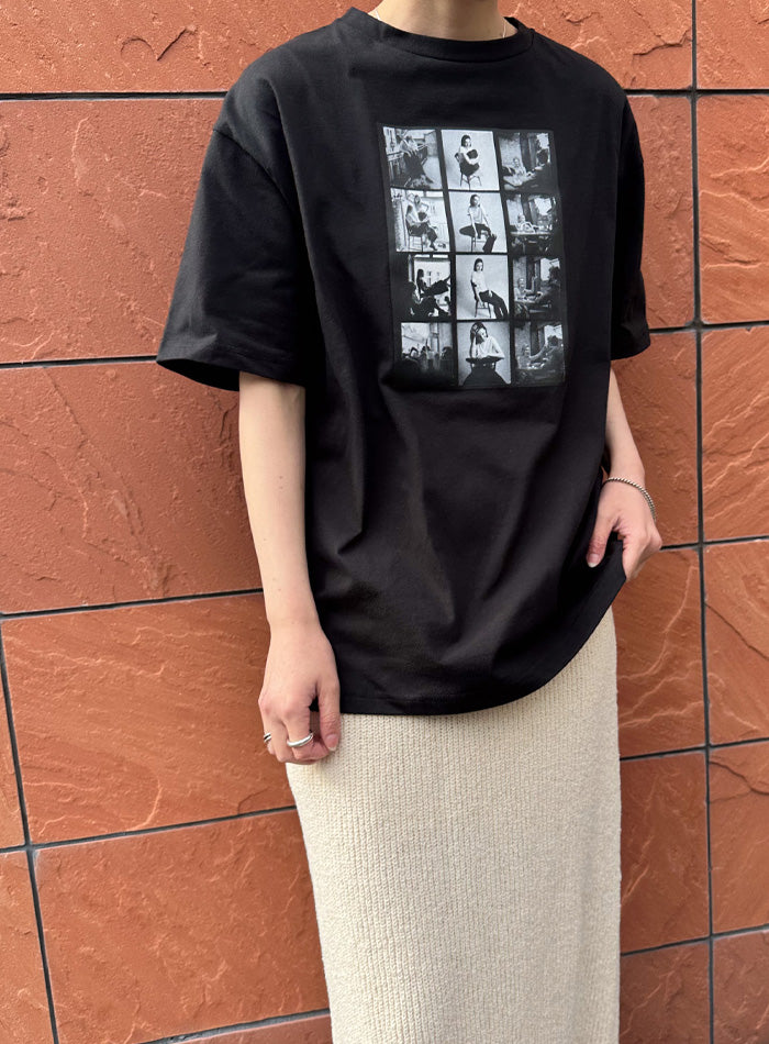 アソートプリントオーバーサイズTシャツ【by SON】