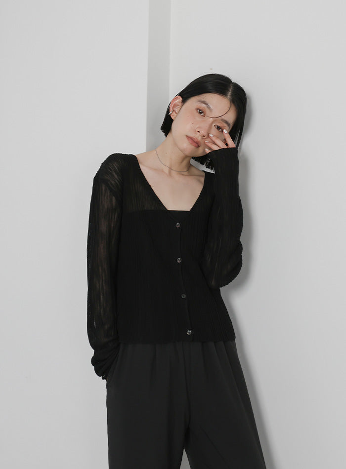 専用☆エブール VNeckCardigan　シルクコットンVネックカーディガン ebure(エブール)｜シルクコットンハイゲージ Vネックニット