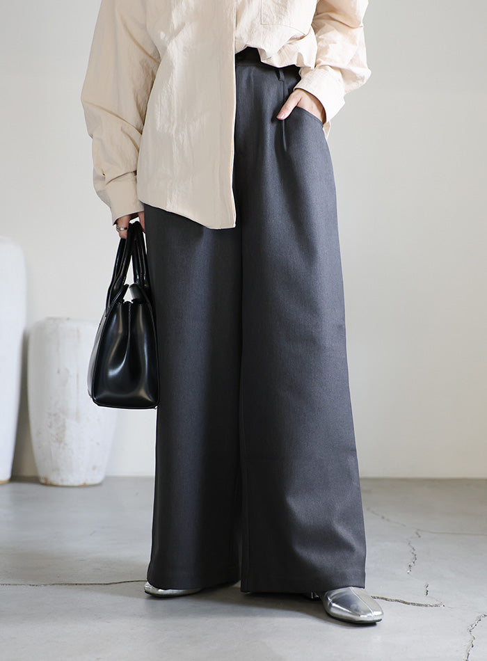 タックワイドシルエットパンツ – SELECT MOCA