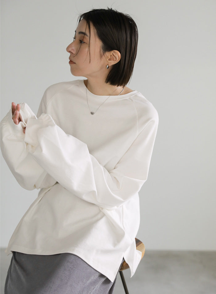 ボリュームスリーブオーバーカットソー – SELECT MOCA