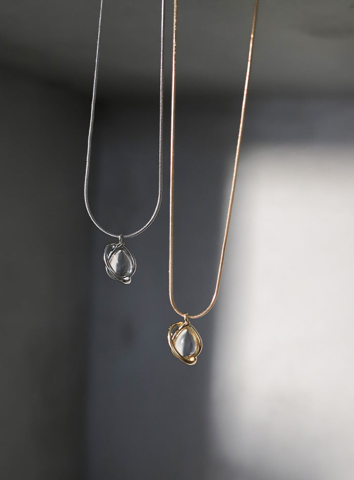 クリアシェイプネックレス – SELECT MOCA