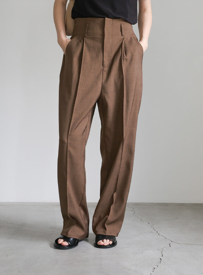 moca出品 ハイウエストタックスラックス – SELECT MOCA