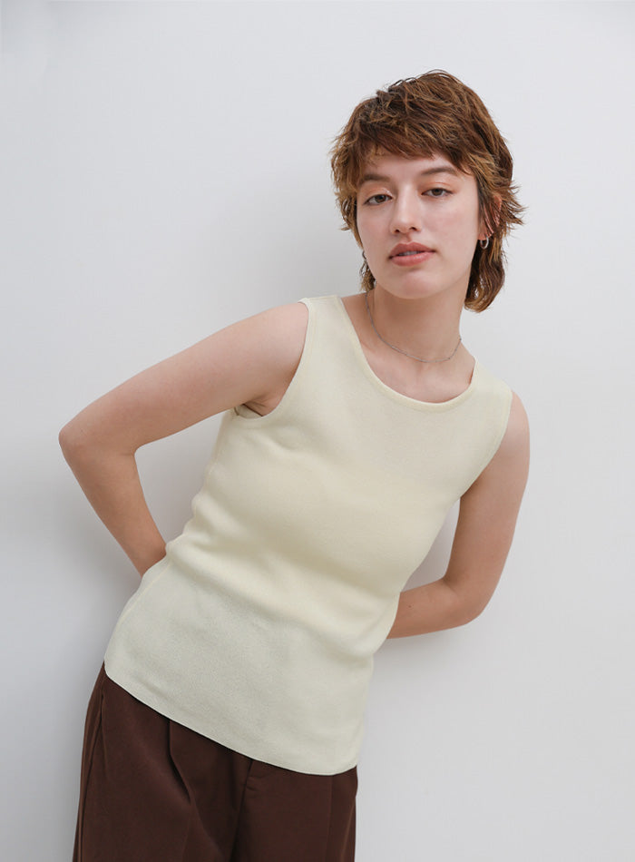 セレクトモカタンクトップ select MOCA（セレクトモカ） タンクトップ ノースリーブ カップ付き