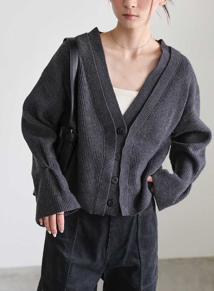 ダブルカラーカーディガン – SELECT MOCA