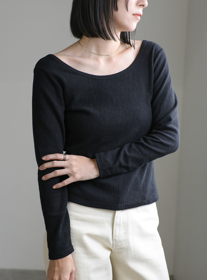 新品タグ付きellaパフロングスリーブカットソー AZUL BY MOUSSY | アソートフォトロングスリーブTシャツ (Tシャツ