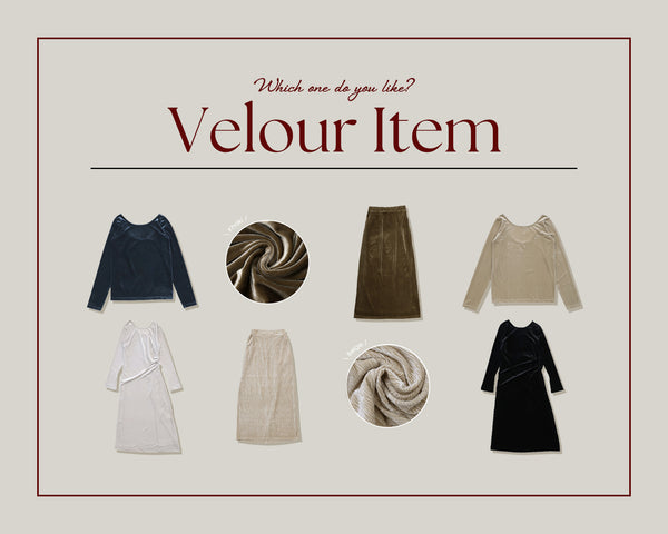 Velour Collection ‐2024年秋のベロアコレクション‐