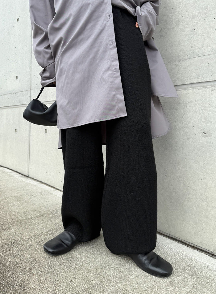 ニットバルーンパンツ