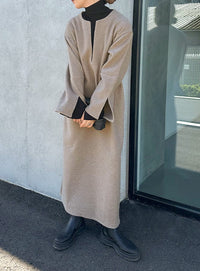 キーネックスリットスリーブワンピース【official限定】