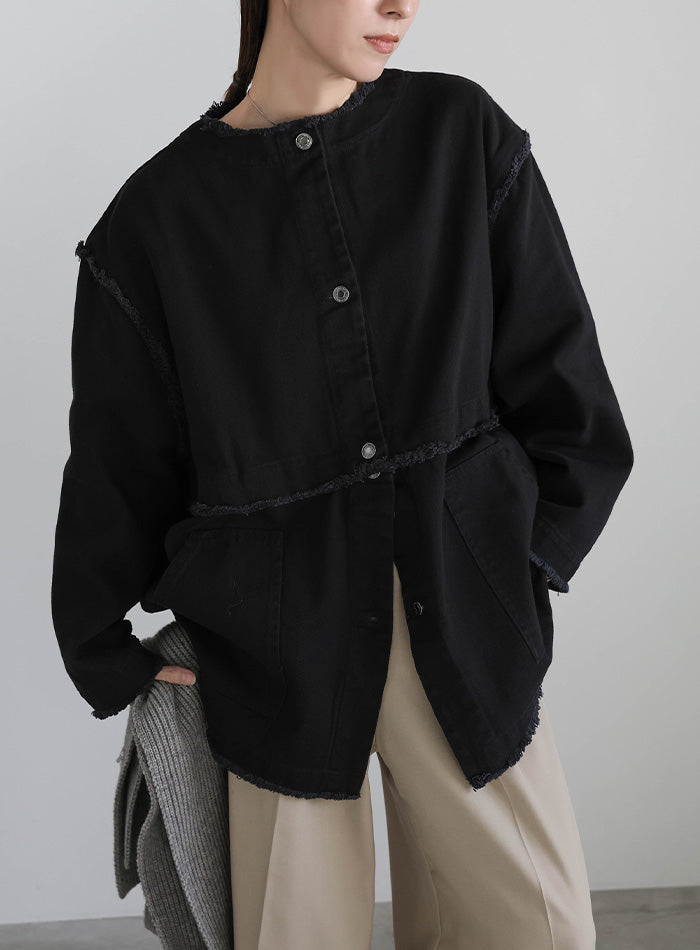 2wayデニムジャケット