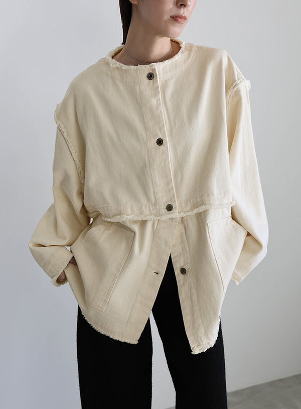 【サイズ展開あり】2wayデニムジャケット【SALE】