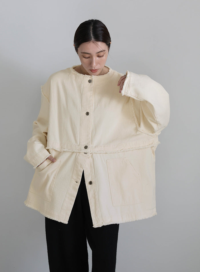 2wayデニムジャケット