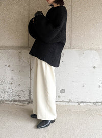 【サイズ展開あり】オーバーサイズハニカムニット【by SON】