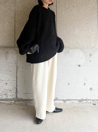 【サイズ展開あり】オーバーサイズハニカムニット【by SON】