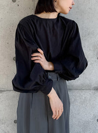 【サイズ展開あり】ボリュームスリーブブラウス【by SON】
