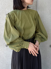 【サイズ展開あり】ボリュームスリーブブラウス【by SON】
