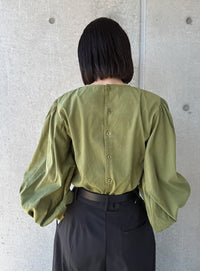 【サイズ展開あり】ボリュームスリーブブラウス【by SON】