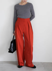 ダブルタックルーズデザインパンツ【by SON】