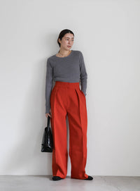 ダブルタックルーズデザインパンツ【by SON】