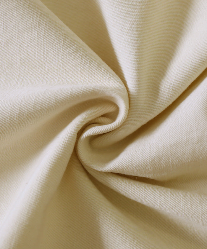 ベルトデザインワイドWタックパンツ