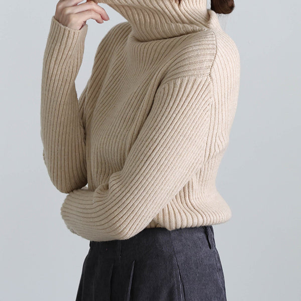 【おおらか】everyone タートルネックリブニット タートルネックリブニット – SELECT MOCA