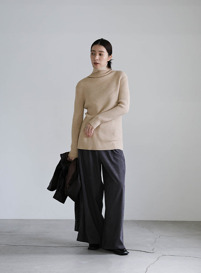タートルネックリブニット – SELECT MOCA