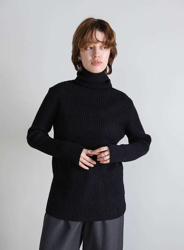 タートルネックリブニット – SELECT MOCA