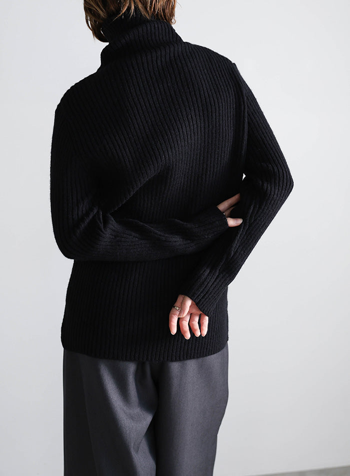 タートルネックリブニット – SELECT MOCA