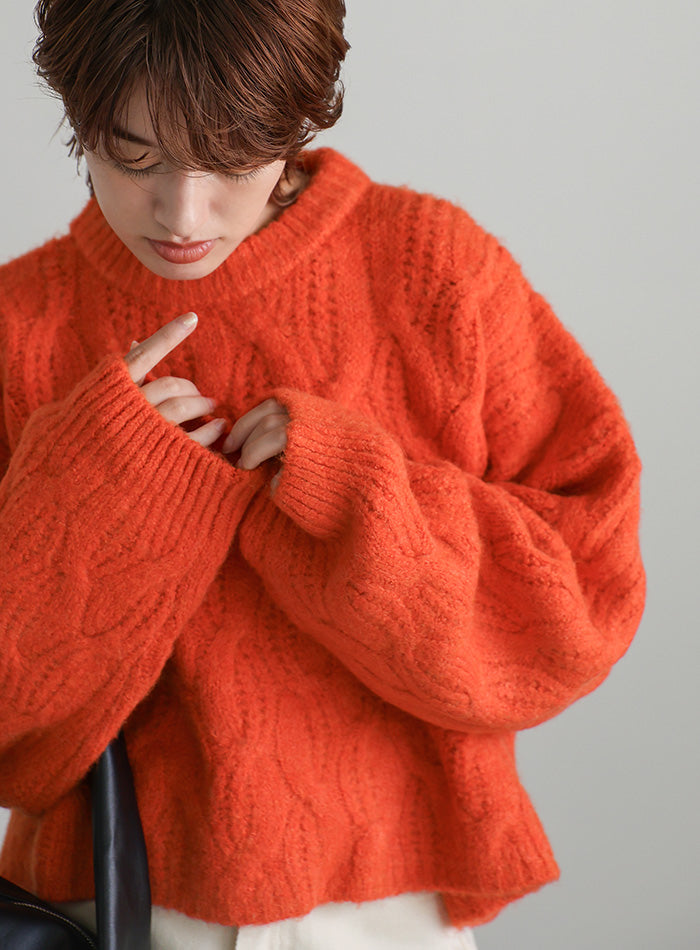 MARNI オレンジ ニットセーター ショートスリーブ MARNI オレンジ ニットセーター ショートスリーブ MARNI