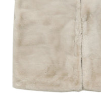 フェイクファーノーカラージレ