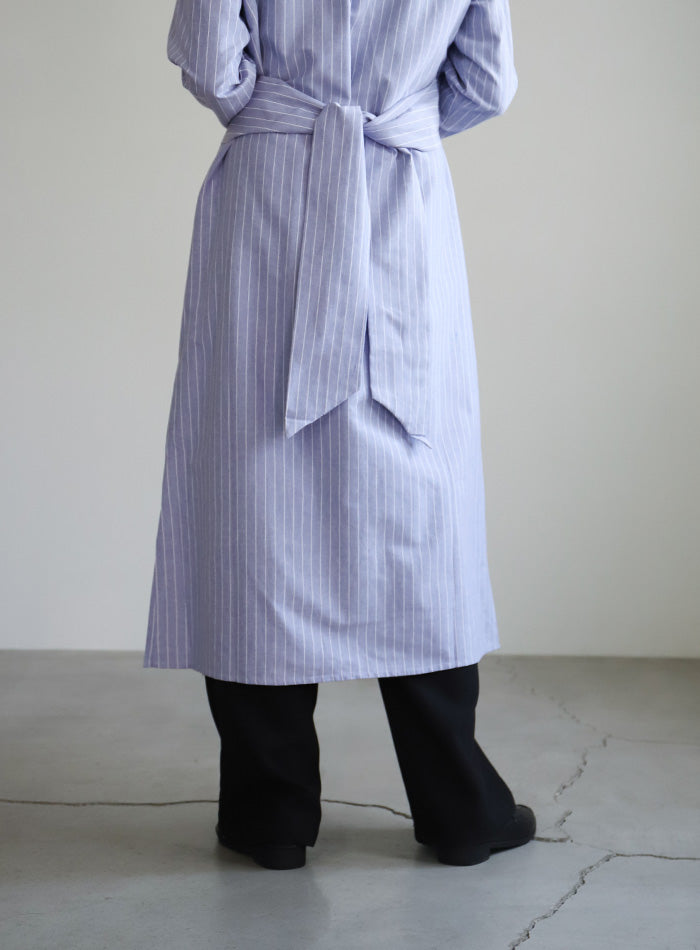 ウエストクロスストライプワンピース【SALE】