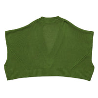 Vネックサマーニットベスト【SALE】