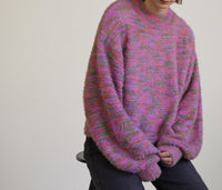 ミックスシャギーショートニット【SALE】