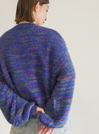 ミックスシャギーショートニット【SALE】