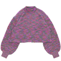 ミックスシャギーショートニット【SALE】
