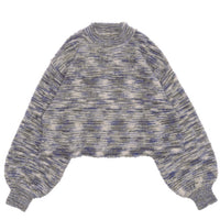 ミックスシャギーショートニット【SALE】