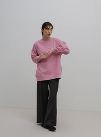 2WAYマシュマロタッチスナッププルオーバー