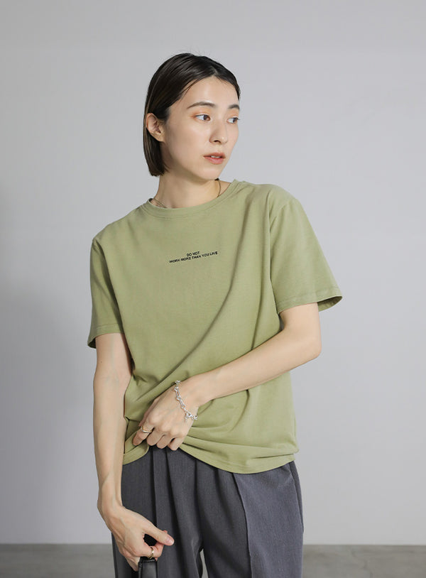 【サイズ展開あり】フロントロゴプリントTシャツ【SALE】