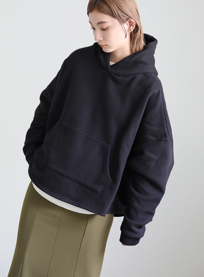 裏起毛ドルマンビッグシルエットパーカー【official限定】【SALE】