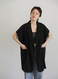 フレンチスリーブテーラードジャケット【SALE】