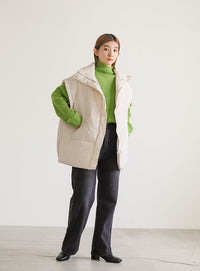 ボトルネックミックスニット【SALE】
