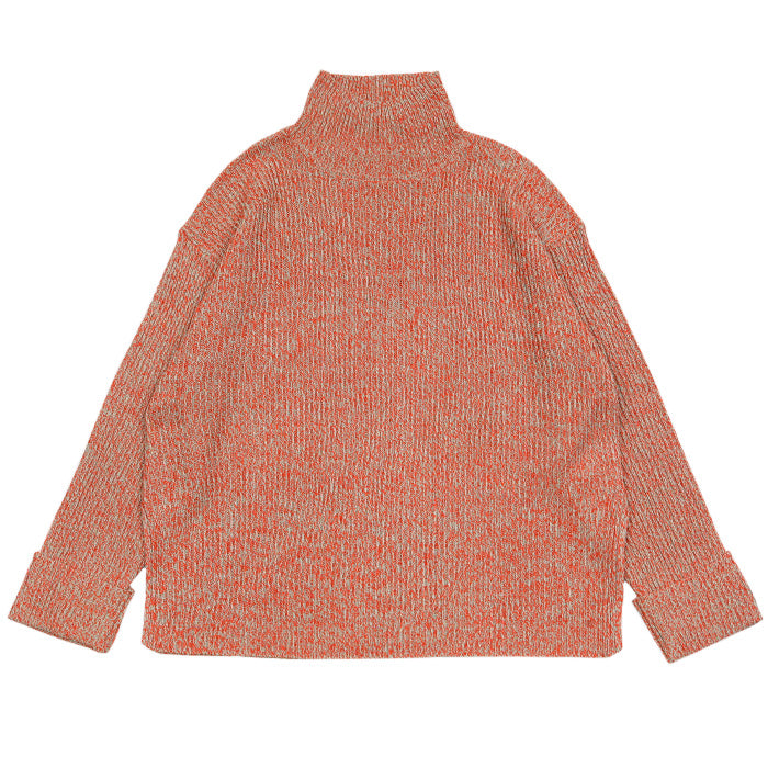 ボトルネックミックスニット【SALE】