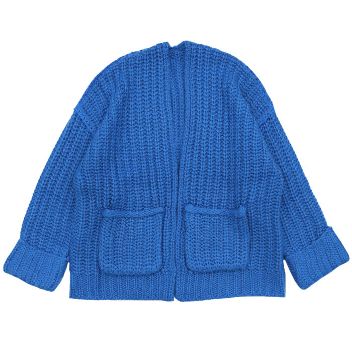 ローゲージ編みニットカーディガン【SALE】