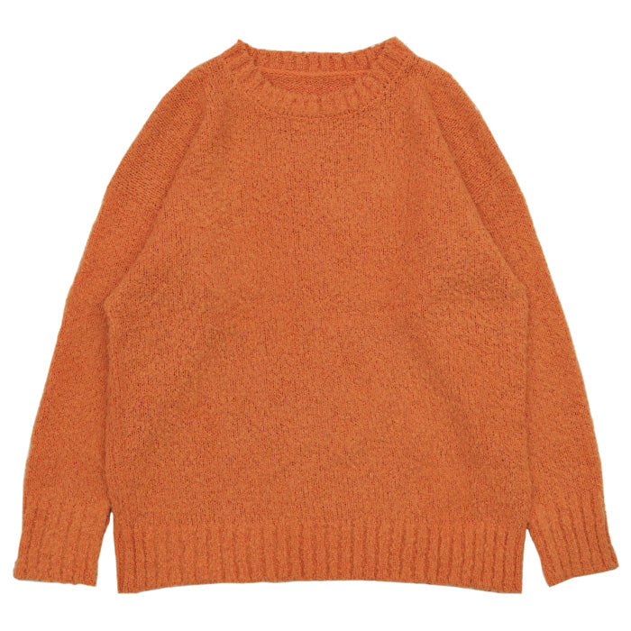 クルーネックブークレーニット【SALE】