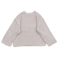 パッチワークデザインシャギーニット【SALE】