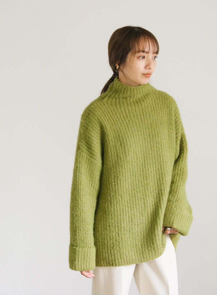 ボトルネックシャギーニット【SALE】